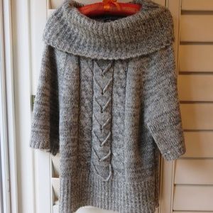 Oodji knits sweater gray M Women's